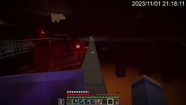 【Minecraft】はじめてのJava版・ハードコア　第50回【1.20.1】ネザー通路延伸 смотреть онлайн
