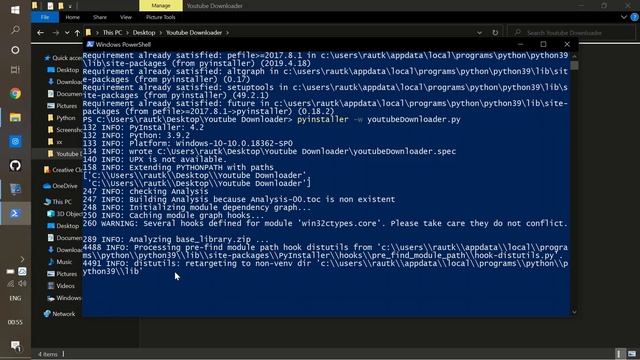 How to convert .py file to .exe file смотреть онлайн