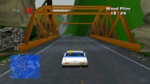The Simpsons: Road Rage PS2 Gameplay HD (PCSX2)