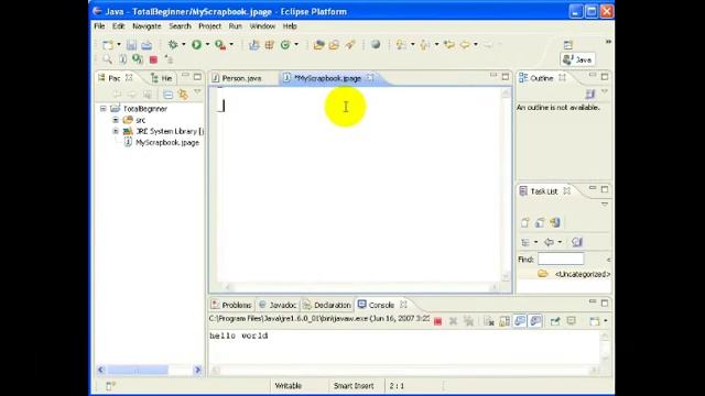 Eclipse and Java for Total Beginners - Lesson 3 смотреть онлайн