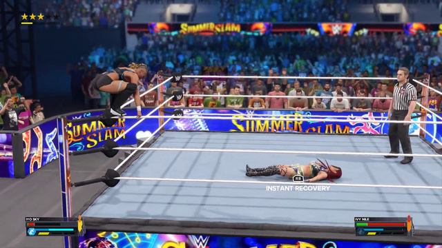 WWE2K23 Iyo Sky vs Ivy Nile смотреть онлайн