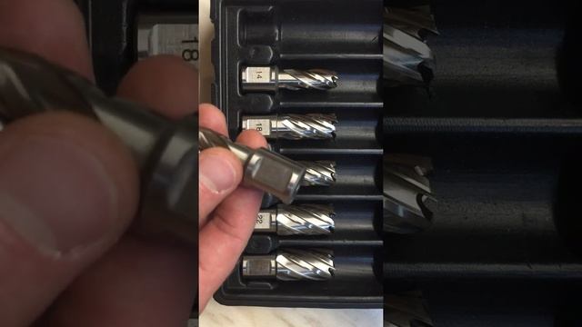 Набор кольцевых фрез из быстрорежущей стали HSS EUROBOOR HCS.KIT. Крутой и полезный набор для ПРОФИ смотреть онлайн