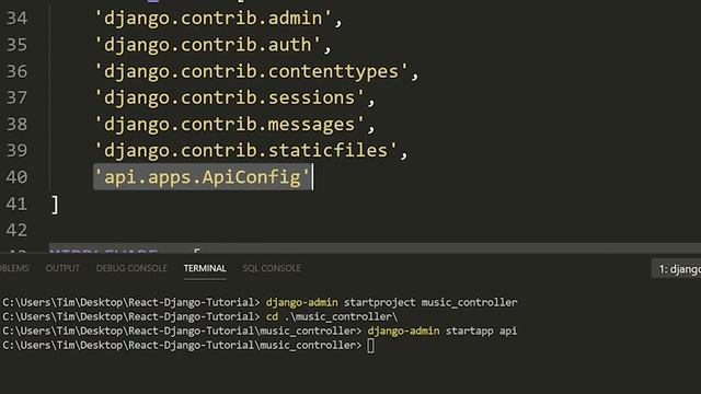 Django & React Tutorial #1 - Full Stack Web App With Python & JavaScript смотреть онлайн