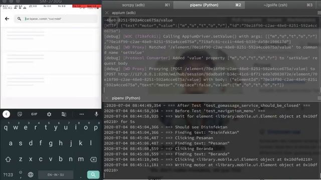 Automated test SancaQA is running смотреть онлайн