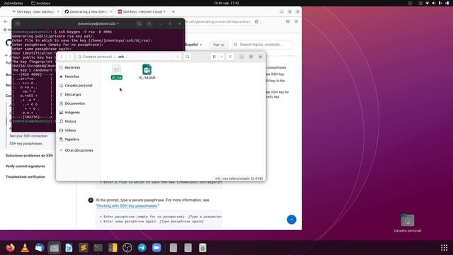 Como acceder de forma segura usando Claves SSH RSA (VPS GITHUB etc) смотреть онлайн