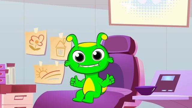 New! Groovy the Martian and Phoebe learn that going to the dentist is great! смотреть онлайн