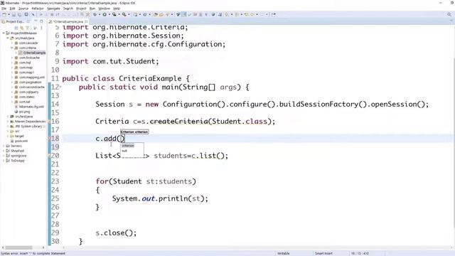 #31. Hibernate Criteria API | Criteria Restrictions| Hibernate Tutorial in hindi смотреть онлайн