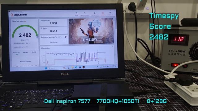 [BT-300 Engineering sample] Dell Inspiron 7577 benchmarks смотреть онлайн