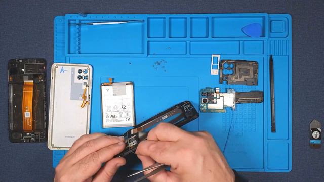 SAMSUNG, Galaxy A12, screen, display, replacement, repair video смотреть онлайн