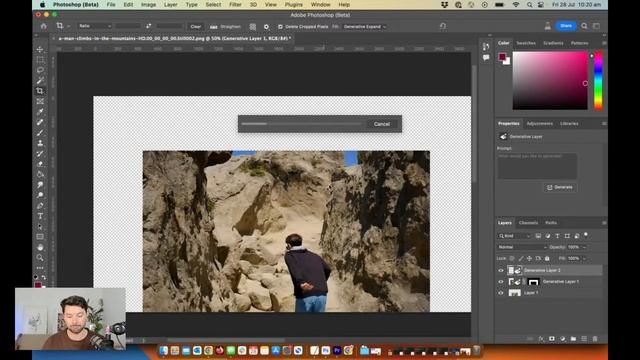Generative Expand in Photoshop with Flyn Tracy ? смотреть онлайн