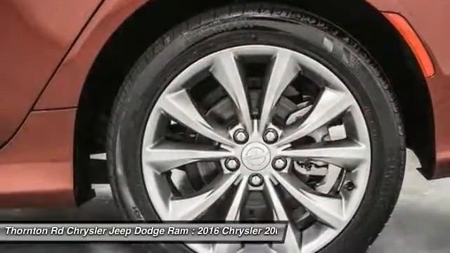 2016 Chrysler 200 Lithia Springs GA 16827 смотреть онлайн