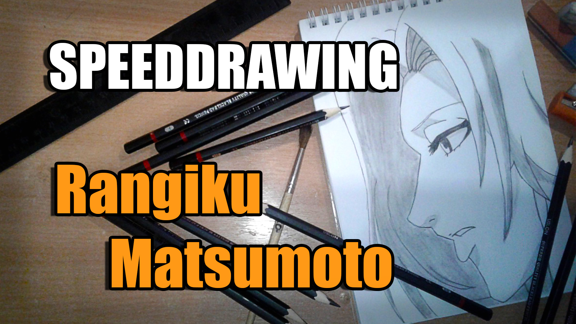 SPEEDDRAWING | Рангику Мацумото | Bleach Art
