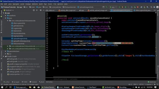 Firebase Series: Upload image to firebase storage/database | Part 7 | Android Tutorials смотреть онлайн