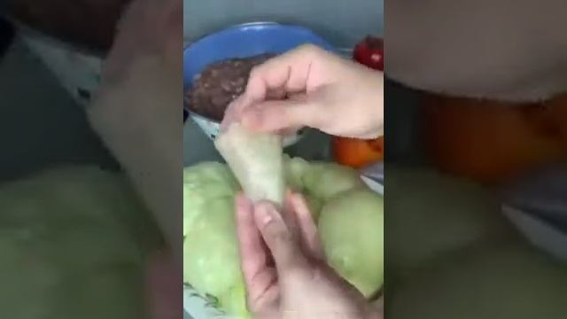Ну очень вкусные голубцы из молодые капусты! Голубцы из капусты с мясом. смотреть онлайн