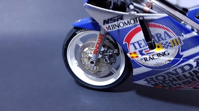 [FINISH] Tamiya 1/12 Ajinomoto Honda NSR 250 '90 (ホンダ NSR 250 '90) смотреть онлайн