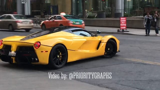 Drake Takes His Yellow LaFerrari Out For A Spin In Toronto Before Attending Raptors Game смотреть онлайн