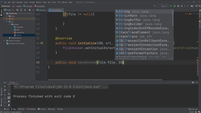 JavaFX and Scene Builder Beginner Course - IntelliJ #17: FileChooser: saving files смотреть онлайн