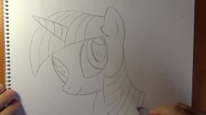 How to draw my little pony Twilight Sparkle, Как нарисовать пони, как рисовать пони