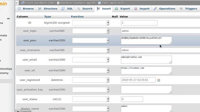 Change Wordpress Admin Password From phpMyAdmin смотреть онлайн