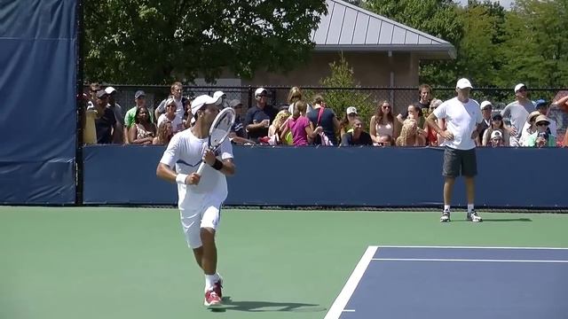 Novak Djokovic Forehand In Full And Slow Motion - Djokovic Forehand In HD