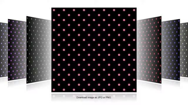 Colored Loose Polka Dots On Black - Scrapbooking Digital Paper and Clipart Image Generator смотреть онлайн