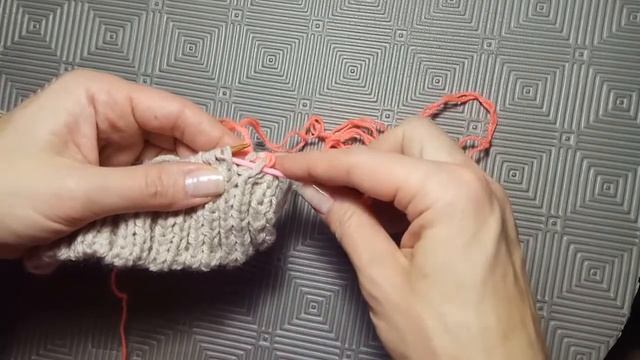 Красивое закрытие петель резинки 2*2 смотреть онлайн