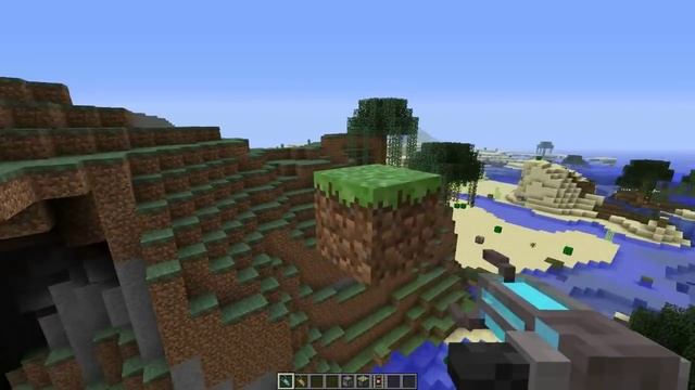 Minecraft Mod! - Gravity Gun (Half Life 2, Grab Entities and NPCs!) смотреть онлайн