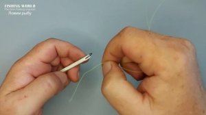 Посмотри что рыбак сделал из палочки для Чупа Чупса! Узловяз! The best tool for tying fishing knots