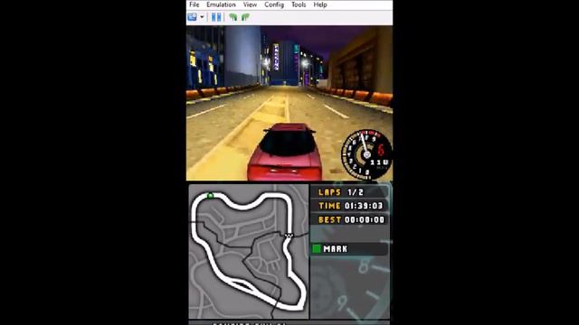 NFS Underground 2 DS - Part 1 - Race #1 - Bayside Run 1 (Time Trial) смотреть онлайн