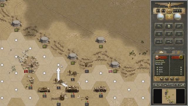Panzer Corps: Afrika Korps #4 walkthrough "Tobruk" (I) смотреть онлайн