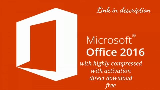 Microsoft office standard 2016 | Highly compressed | Direct download| Mediafire link|Free Activatio смотреть онлайн