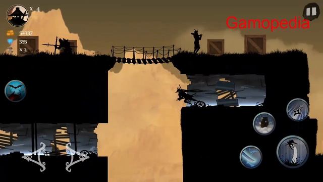 Ninja Arashi Chapter 3 Level 7 Gameplay|Walkthrough-HD смотреть онлайн