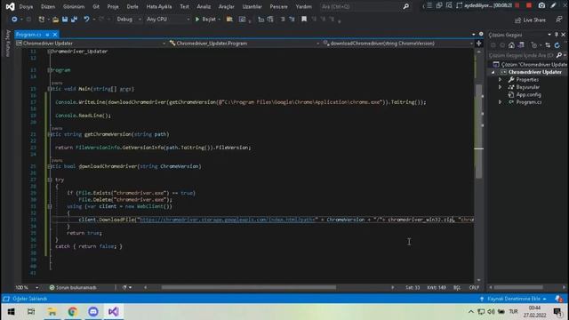 C# Selenium Automatic Chromedriver.exe Updater смотреть онлайн