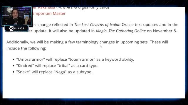 Wizards anuncia NOVA MUDANÇA em terminologia de cartas смотреть онлайн