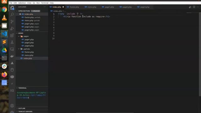 php: les limites de #html avec les fonctions #php : require_once - include #3 смотреть онлайн