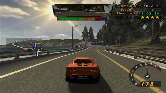 44-Need For Speed Hot Pursuit 2 (PS2) Чемпионат Ultimate Racer 1, получаем ретро ачивки