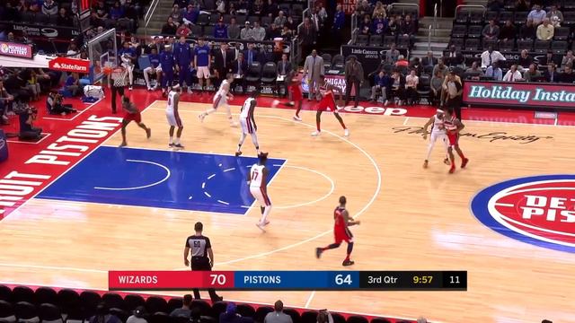 Isaac Bonga Full Play vs Detroit Pistons | 12/16/19 | Smart Highlights смотреть онлайн
