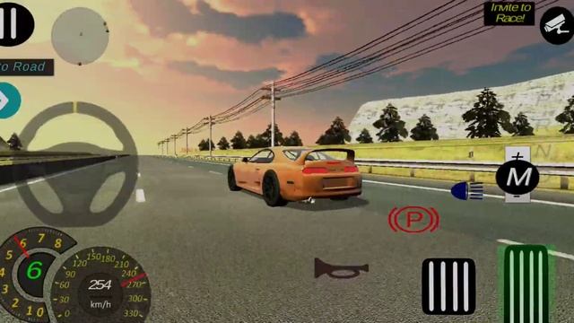 Toyota Supra A80 MK4 (2002) Top Speed Run (Crashed By Accident) In Open World Multiplayer Driving смотреть онлайн