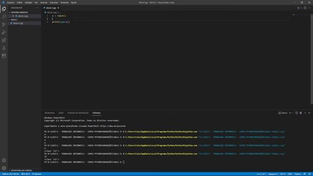 Curso de Python - Tipos de Dados, Operadores Aritméticos, Print e Input смотреть онлайн