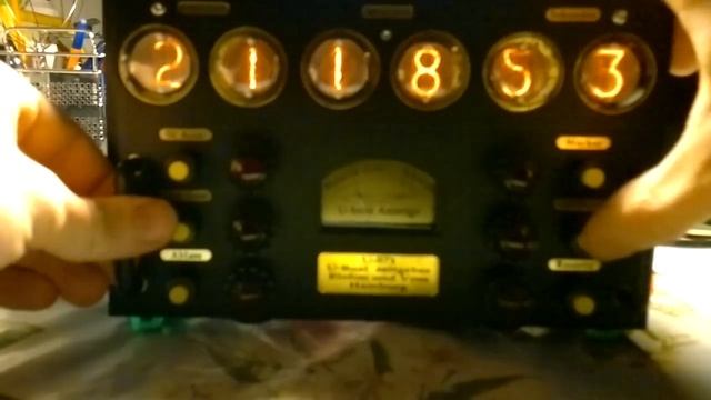Nixie Clock u-571 (Стимпанк часы на ИН-1) смотреть онлайн