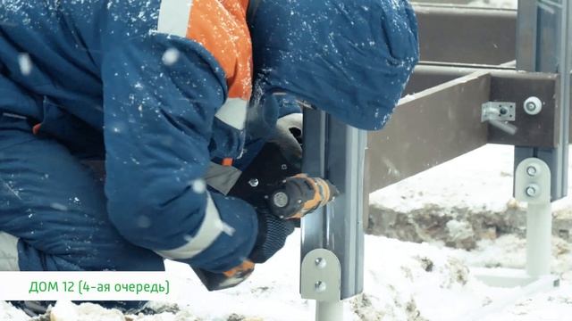 Краски Лета - ход строительства домов Полис Групп в Девяткино смотреть онлайн