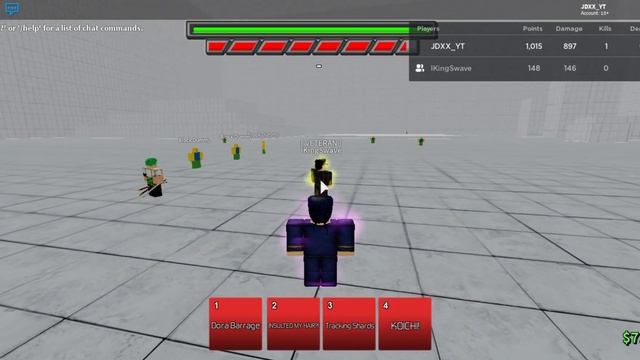 Josuke Showcase Anime Battle Arena (Roblox) смотреть онлайн