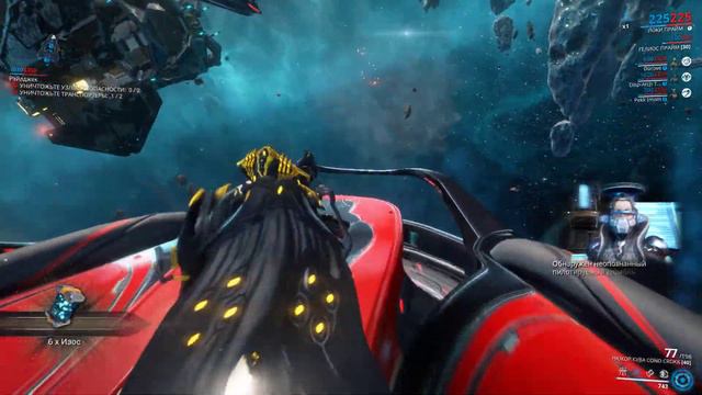 Warframe... Миссия Рэлджека Выживание. смотреть онлайн