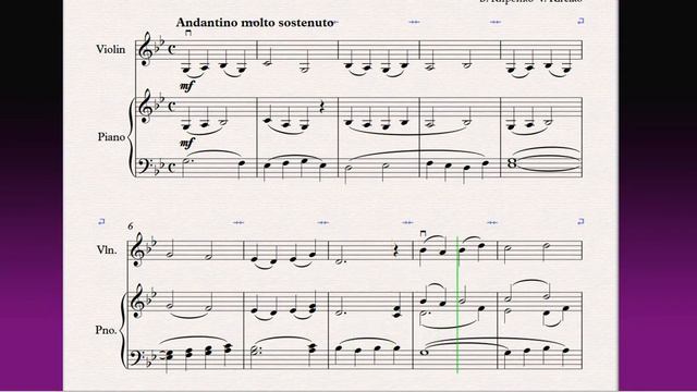 Баллада 64 Ballad(Скрипка+Ф-но)/(Violin+P-no)Скрипка 1 класс / Violin 1 Grade