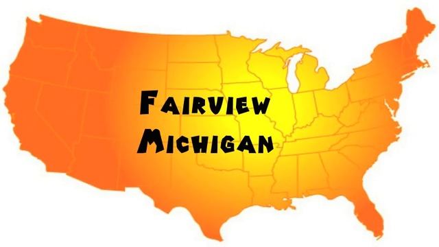 How to Say or Pronounce USA Cities — Fairview, Michigan смотреть онлайн