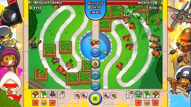 Bloons TD Battles КАК ПРАВИЛЬНО ЗАРАШИТЬ ! ЧАСТЬ 2 смотреть онлайн