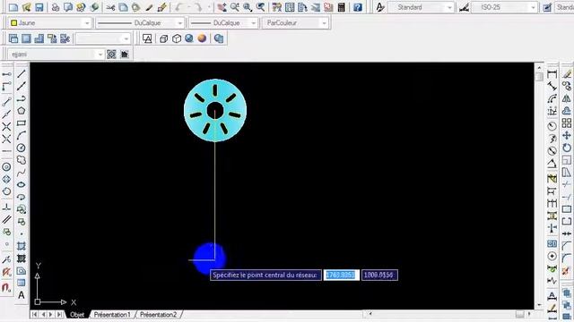 formation autocad 2d : réseaux polaire смотреть онлайн