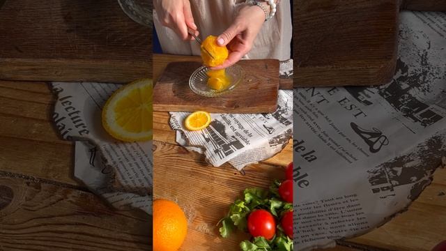 Сэндвич с апельсином