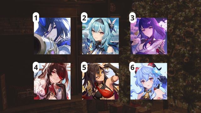 Christmas AU [GENSHIN IMPACT DATING DOOR - GIRLS EDITION] смотреть онлайн