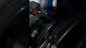 Проверка кованого диска BBS RI 18' 5x100 после правки